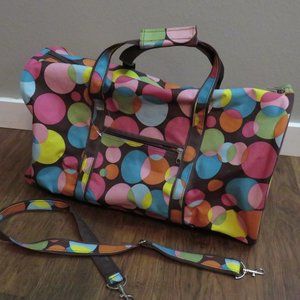 WB Polka Dot Duffel Bag